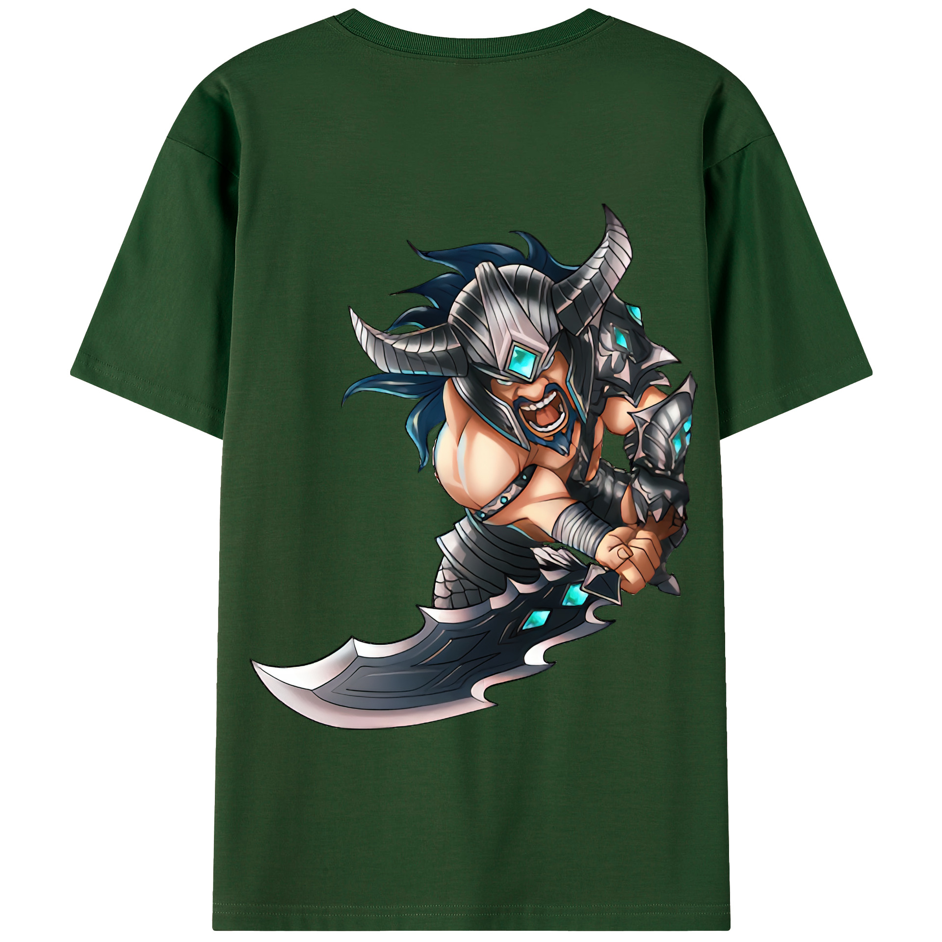 リーグ・オブ・レジェンド League of Legends LOL 綿100％半袖Tシャツ（背面プリント）